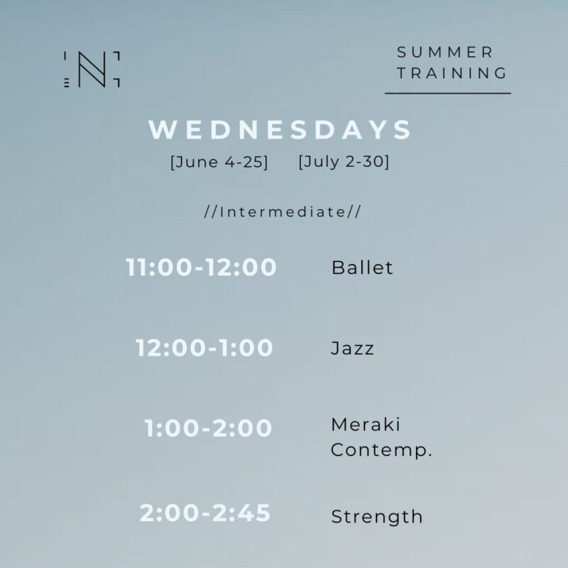 THE CLASSES - Summer Session INTERMEDIATE - Image 2